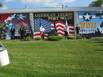 Unserviceable United States Flags Ceremony